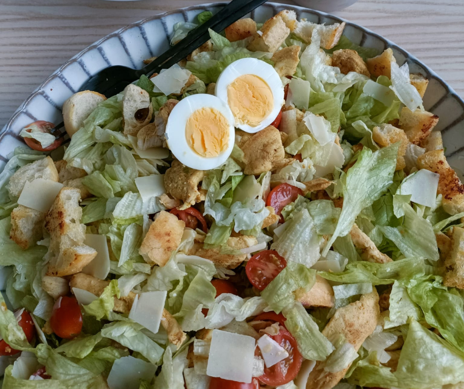 Caesar salade 🥗 met kip 🐔 voor € 3,20 p.p.